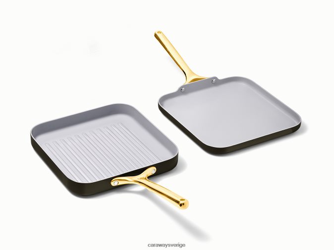 köksredskap svart D2426063 Caraway fyrkantig pan duo