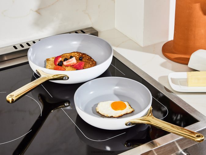 köksredskap vit D242608 Caraway stek panna trio