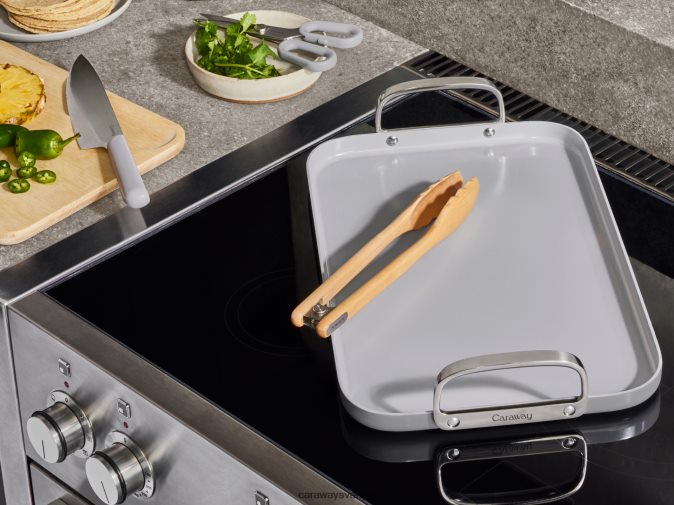 köksredskap Marin D2426082 Caraway grill med dubbla brännare