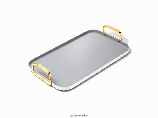 köksredskap vit D2426088 Caraway grill med dubbla brännare