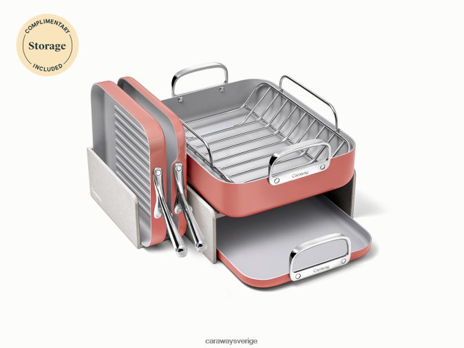 köksredskap perracotta D2426053 Caraway fyrkantigt set