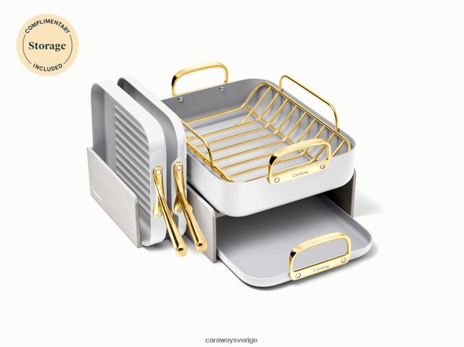 köksredskap vit D2426056 Caraway fyrkantigt set